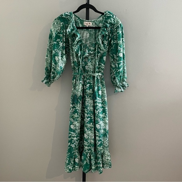 Millie Resort and Travel Celeste Dress In Jade Paradise Size XS - Picture 2 of 5